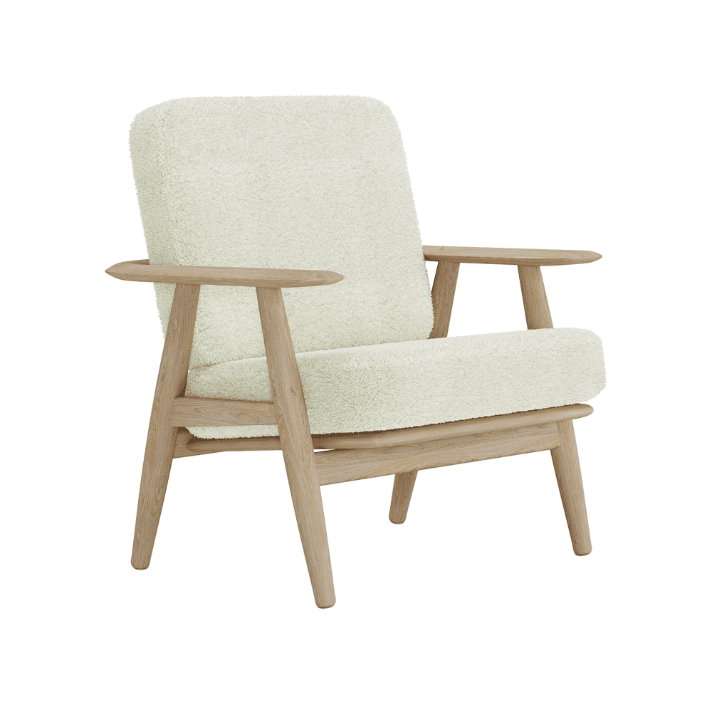 Ver la imagen a pantalla completa Juego de cojines para Wegner GE 240/290 en bouclé