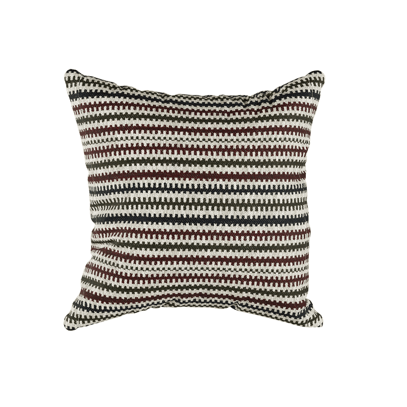 Ver la imagen a pantalla completa Cojín a medida en bouclé jacquard
