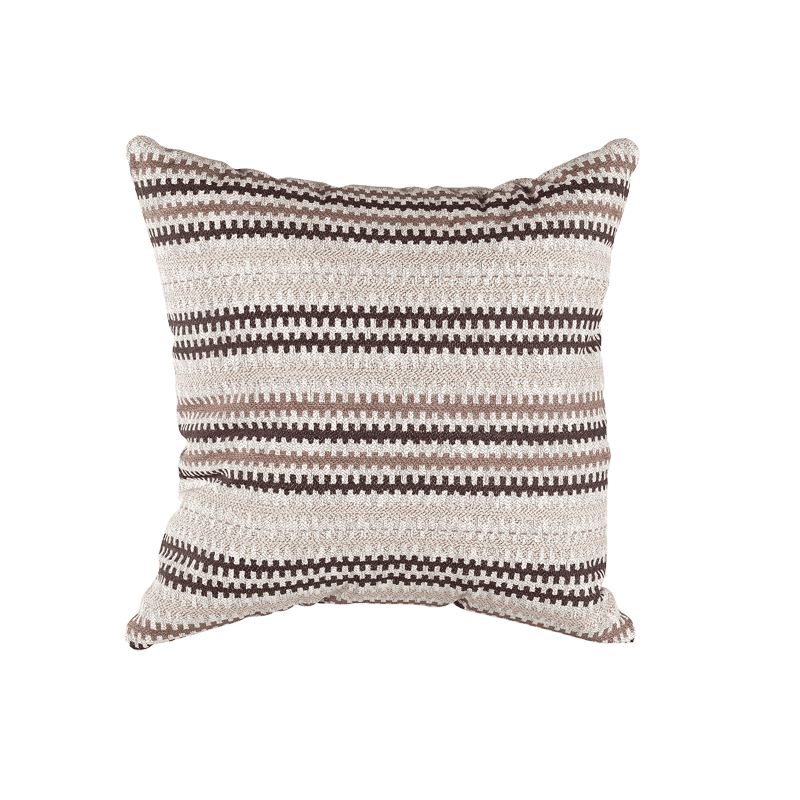 Ver la imagen a pantalla completa Cojín a medida en bouclé jacquard