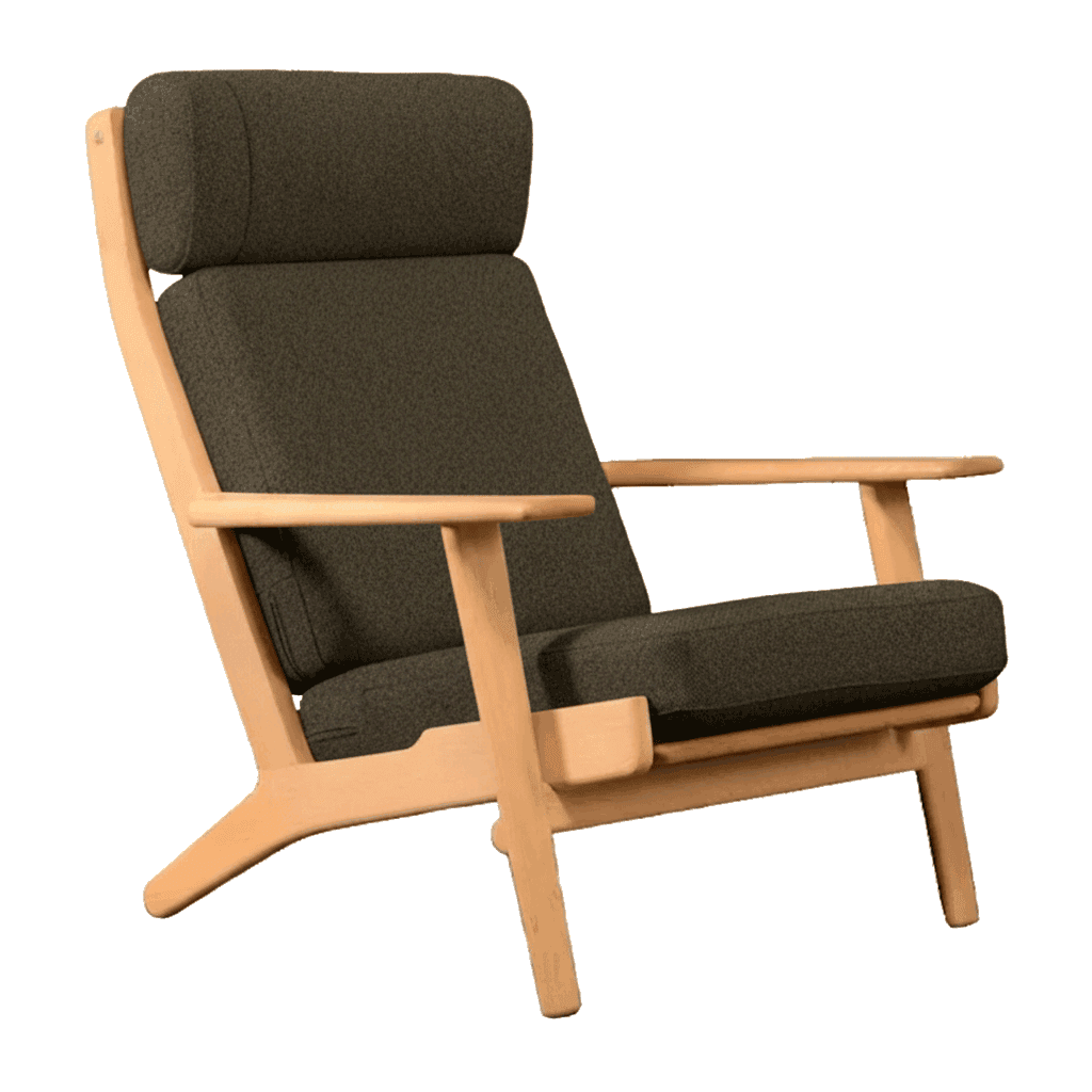 Ver la imagen a pantalla completa Juego de cojines para Wegner GE 290A en lana