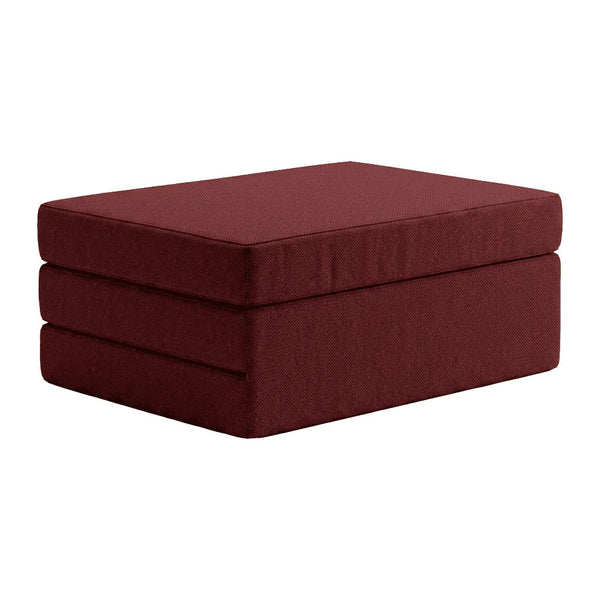 Colchón plegable a medida en lana - Rojo - S7004