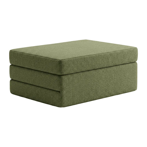 Colchón plegable a medida en lana - Verde - S7006