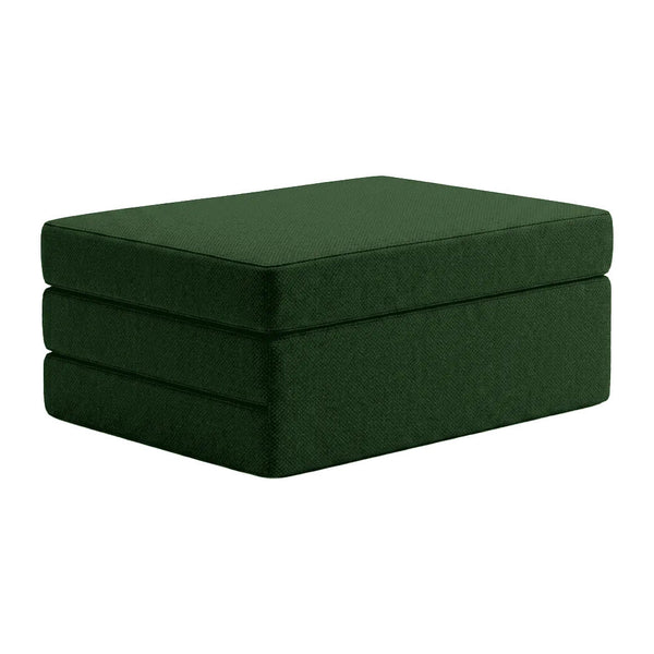Colchón plegable a medida en lana - Verde - S7007