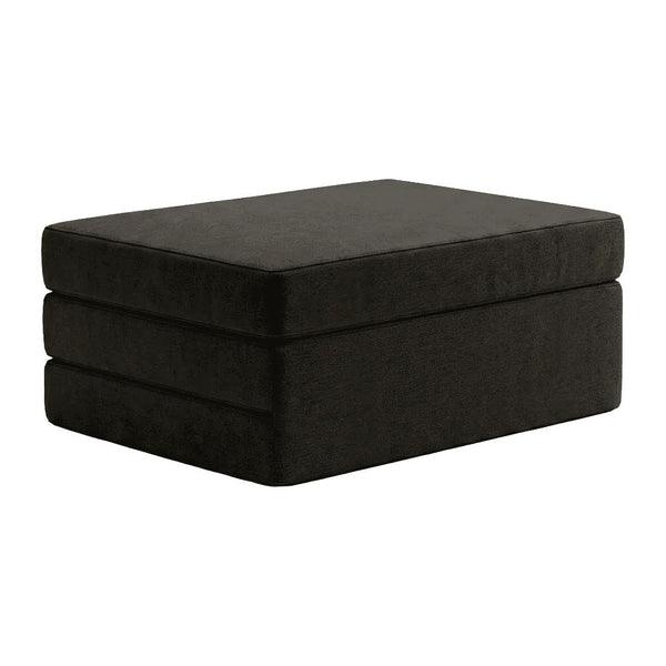 Colchón plegable a medida en terciopelo - Black - S6014