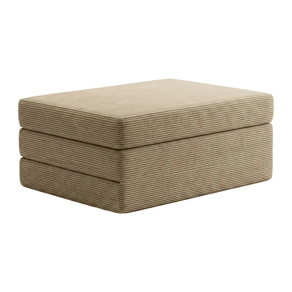 Colchón plegable a medida en Velvet - Sand - S2500