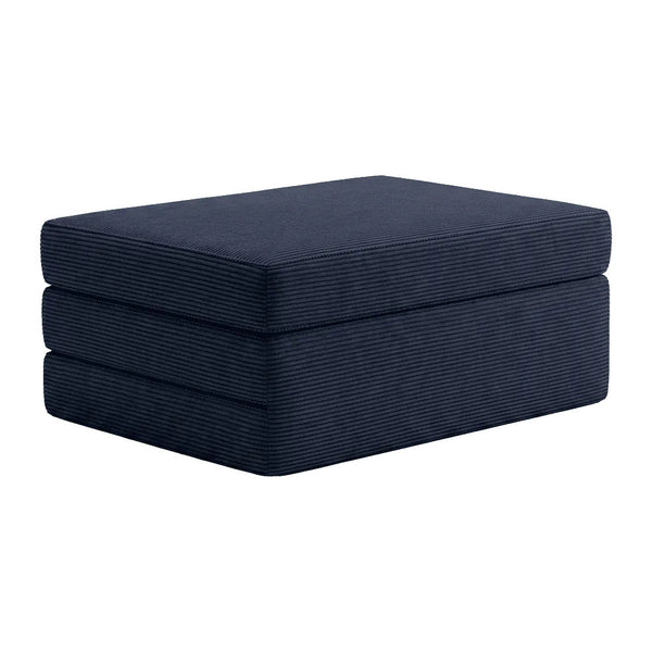Colchón plegable a medida en Velvet - Denim - S2509