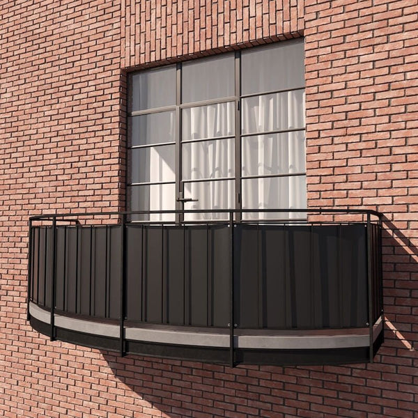 Altansejl i GREEN® selvrensende akryl - Sort ﹣G3009