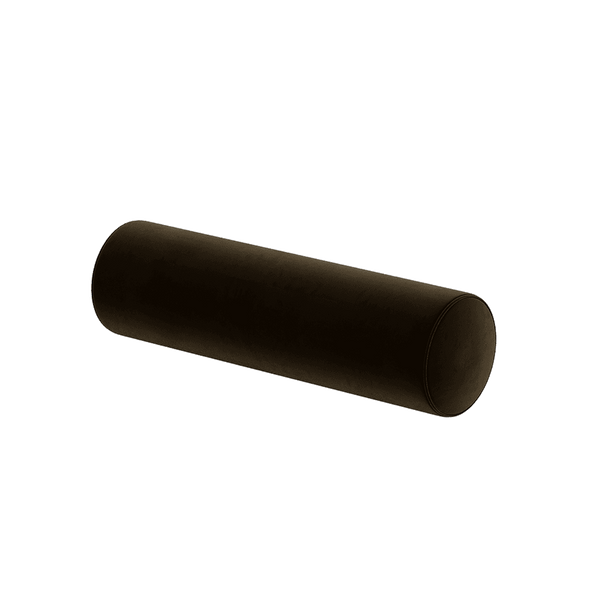Cojín cilíndrico a medida en terciopelo - Black - S6014,