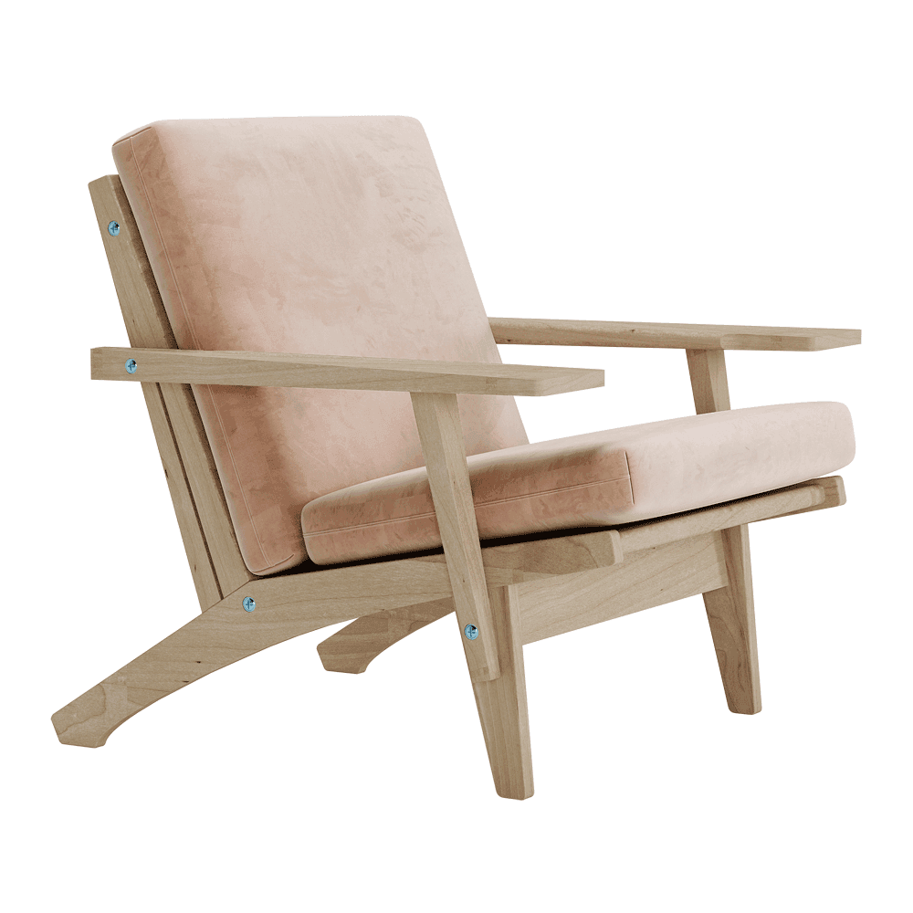 Hyndesæt til Wegner GE 370 i velour