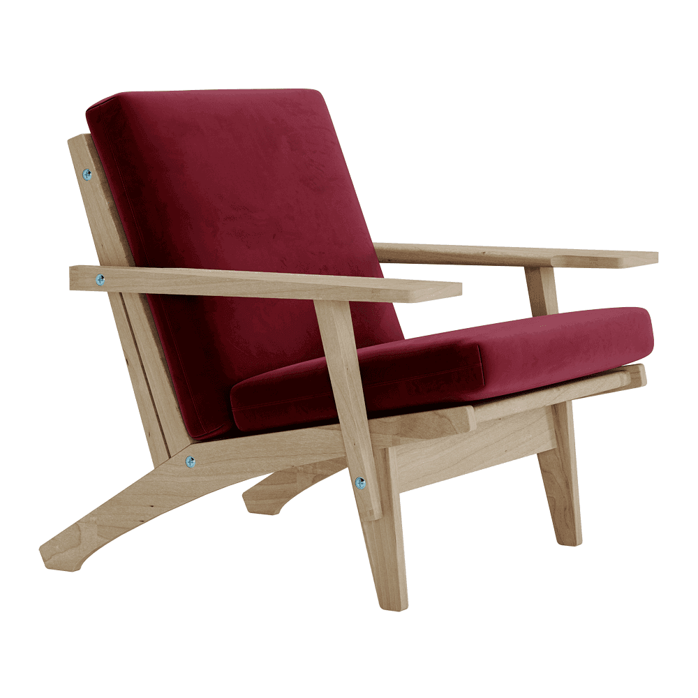 Juego de cojines para Wegner GE 370 en terciopelo