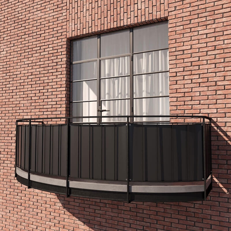 Toldo para balcón de acrílico Premium