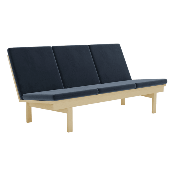 Juego de cojines para Wegner GE 240/290 en terciopelo - Velour - Imperial - S6015.