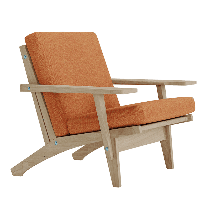 Juego de cojines para Wegner GE 370 en lana