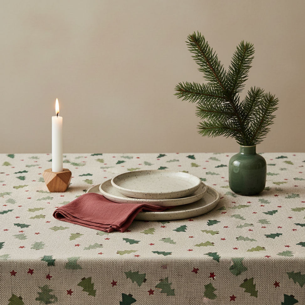 Juledug med motiv