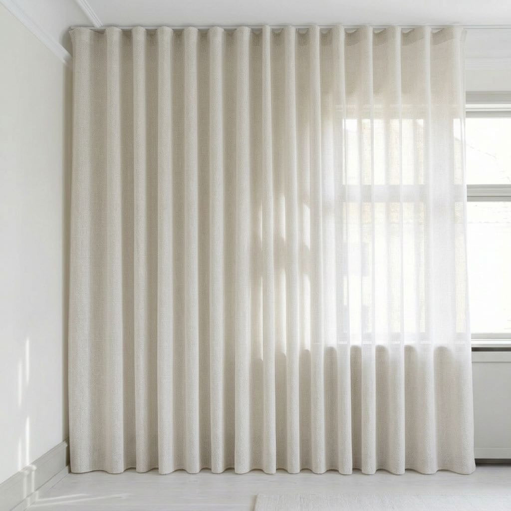 Transparent gardin på mål – Suula