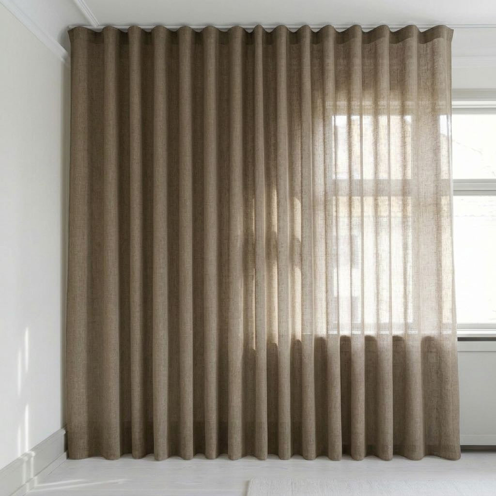 Transparent gardin på mål – Suula