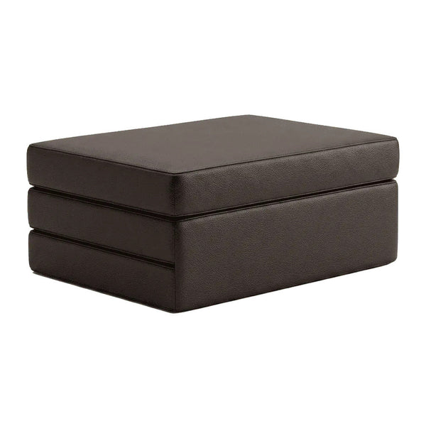 Colchón plegable a medida en polipiel - Chocolate - S3106