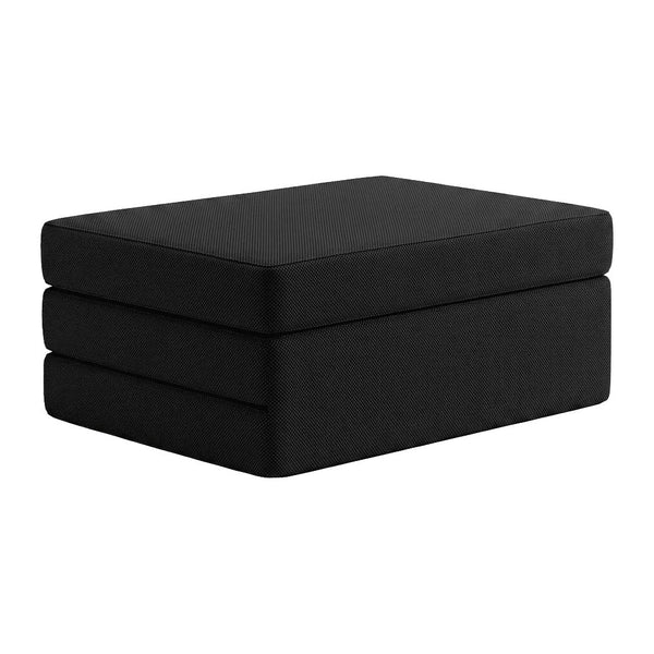 Colchón plegable a medida en Sunbrella - Negro - S4222