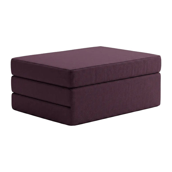Colchón plegable a medida en Sunbrella - Malva - S4237