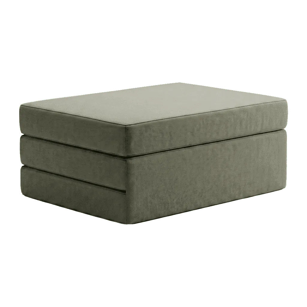 Foldemadras på mål i velour
