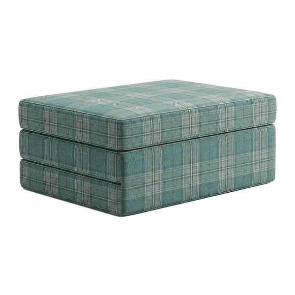 Colchón plegable a medida en lana estampada - Arctic Mist - S7208