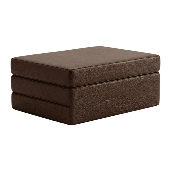 Colchón plegable a medida en cuero - Brown - S3001