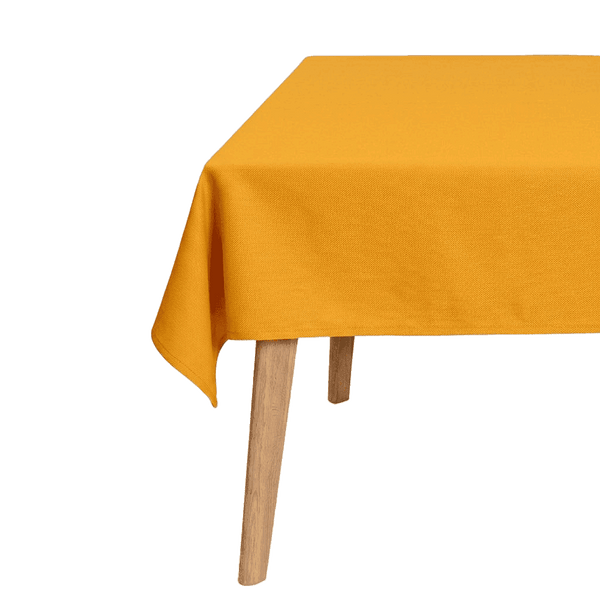 Dug på mål i bomuldsblanding - Yellow - D1043