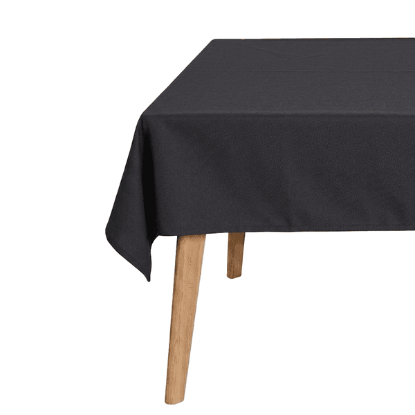 Dug på mål i bomuldsblanding - Black - D1037