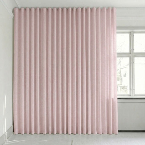 Semitransparent gardin på mål – Disa - Blush Pink - C2405