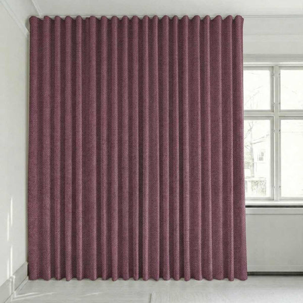 Dimout-gardin på mål – Nysk - Violet - C2922