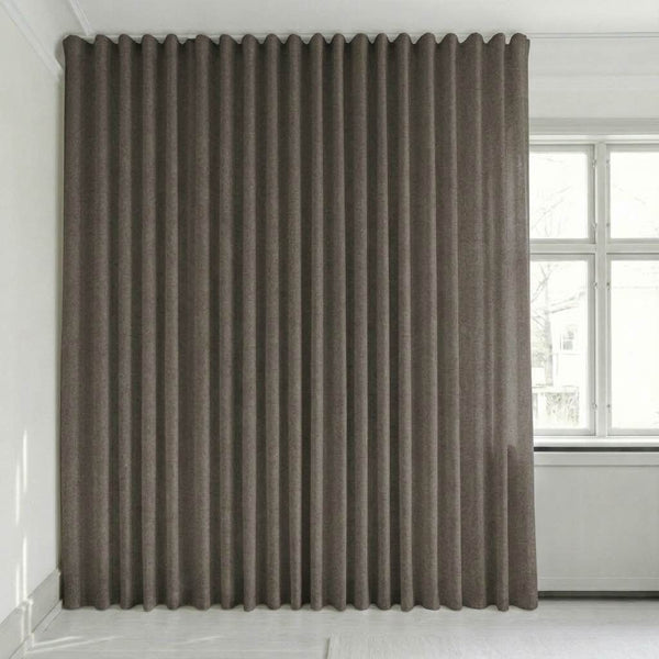 Semitransparent gardin på mål – Rina - Iron Gray - C1926