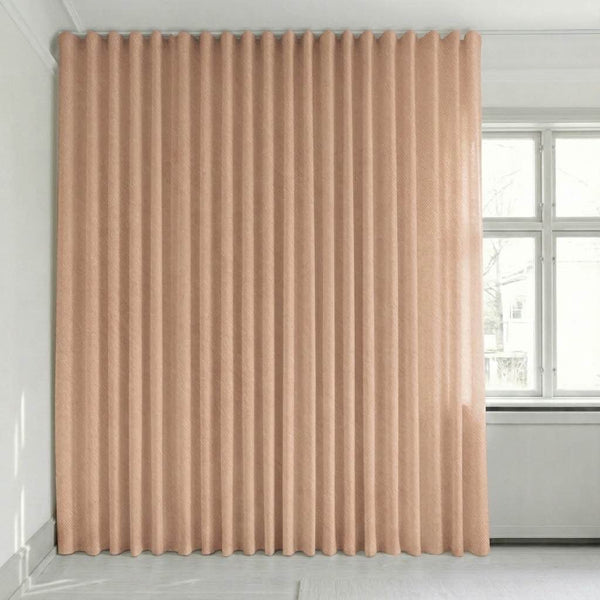 Semitransparent gardin på mål – Rina - Blush - C1909
