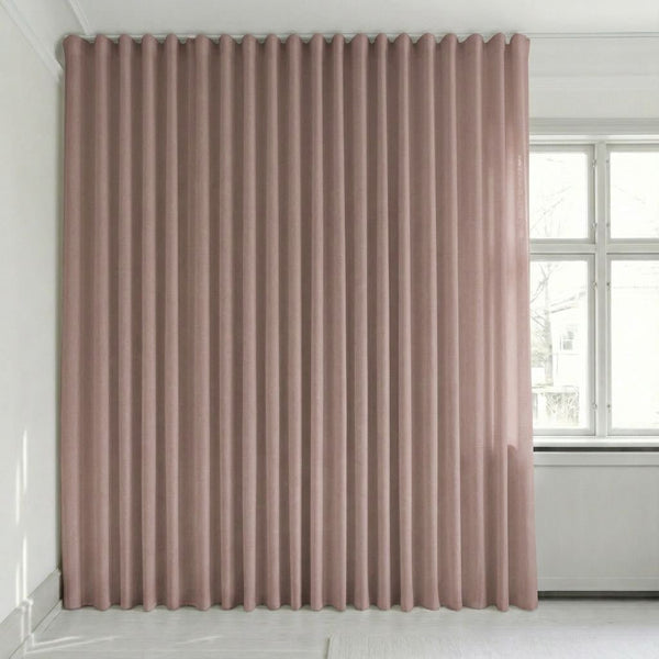 Semitransparent gardin på mål – Rooma - Dusty Pink - C1614