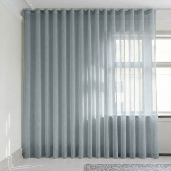 Transparent gardin på mål – Suula - Platinum - C1506