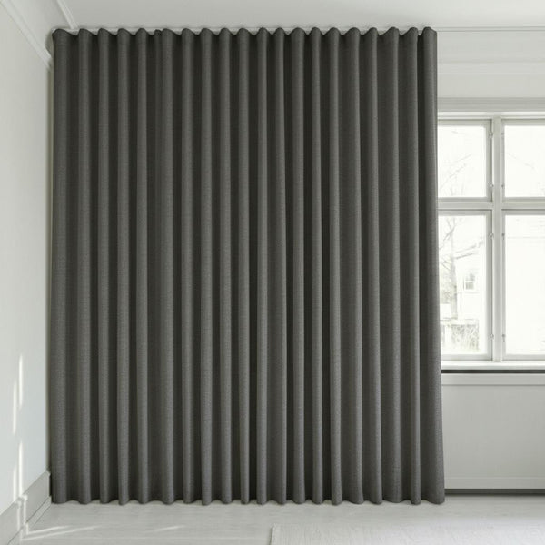 Mørklægningsgardin på mål – Veera - Gunmetal - C3108
