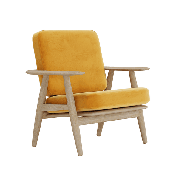 Hyndesæt til Wegner GE 240/290 i velour - Honey - S6022.