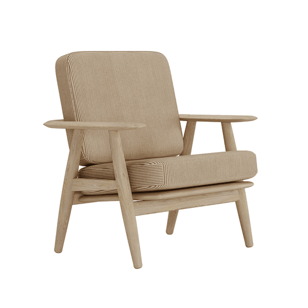 Hyndesæt til Wegner GE 240/290 i velvet - Sand - S2500
