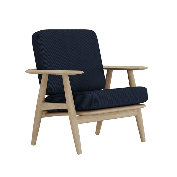 Hyndesæt til Wegner GE 240/290 i velvet - Denim - S2509
