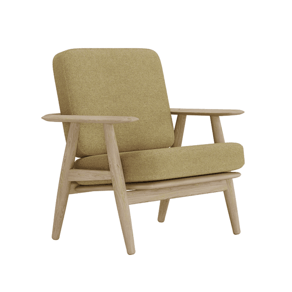 Hyndesæt til Wegner GE 240/290 i uld - Mustard - S7019