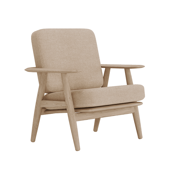Hyndesæt til Wegner GE 240/290 i uld - Cameo - S7017