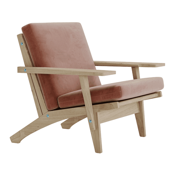 Hyndesæt til Wegner GE 370 i velour - Nostalgia - S6003.