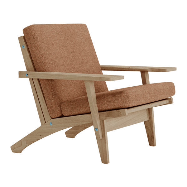 Hyndesæt til Wegner GE 370 i uld - Autumn - S7018