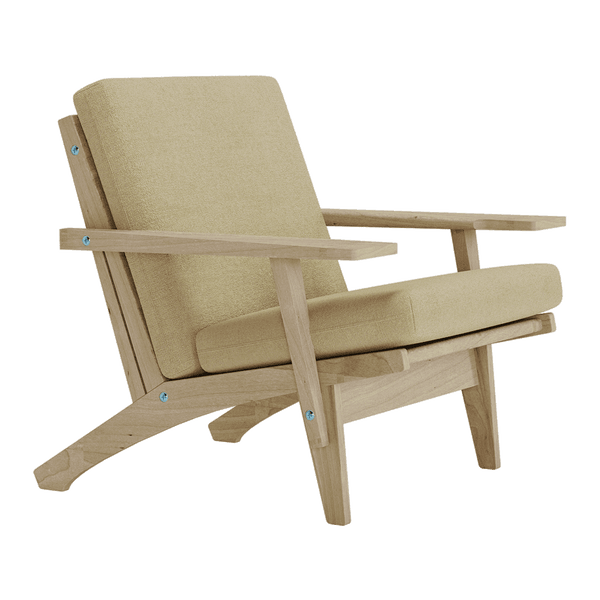 Hyndesæt til Wegner GE 370 i uld - Beige - S7000