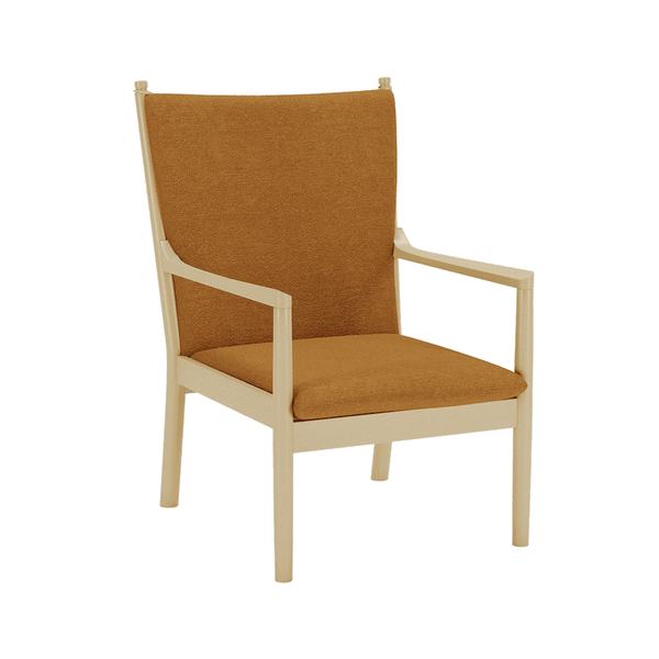 Hyndesæt til Wegner 1788 i uld - Uld - Gul - S7005.
