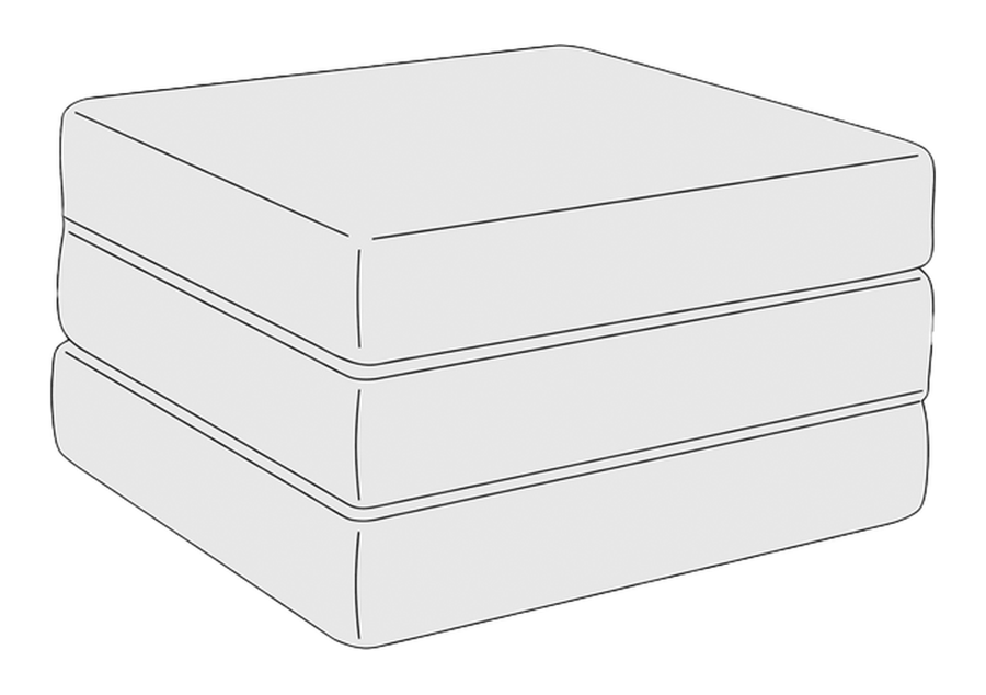 Colchón plegable