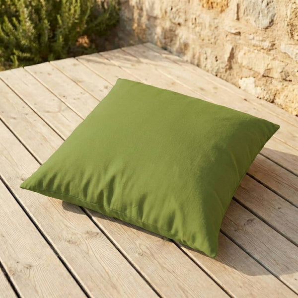 Cojín de respaldo a medida en Sunbrella - Verde - S4231´