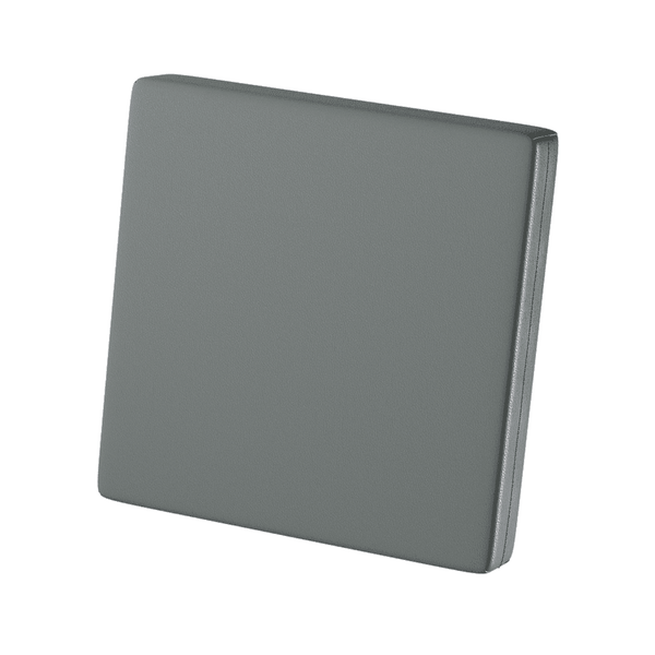 Ryghynde på mål i kunstlæder - Chrome - S3105.