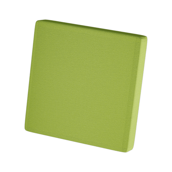 Cojín de respaldo a medida en Sunbrella - Verde - S4231.