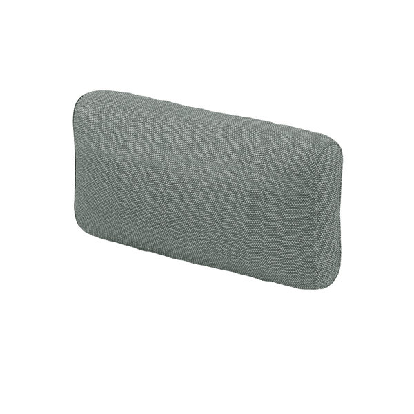 Blød ryghynde på mål i Cosy - Light grey - S8106.