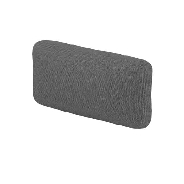 Blød ryghynde på mål i Cosy - Grey - S8105.